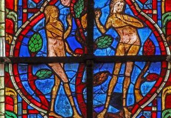 Stained Glass Window, Tours Cathedral