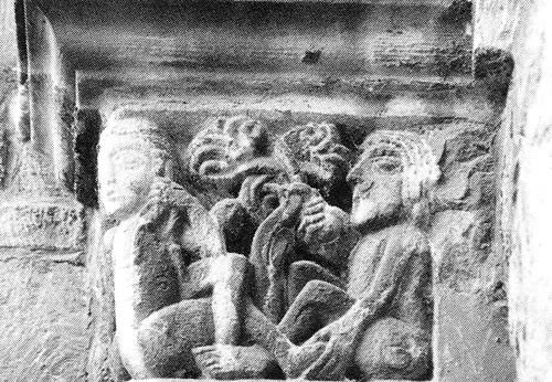 Capital, south apse, capital 6