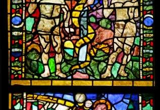 Stained Glass Window, Pisa Duomo, North XII Window